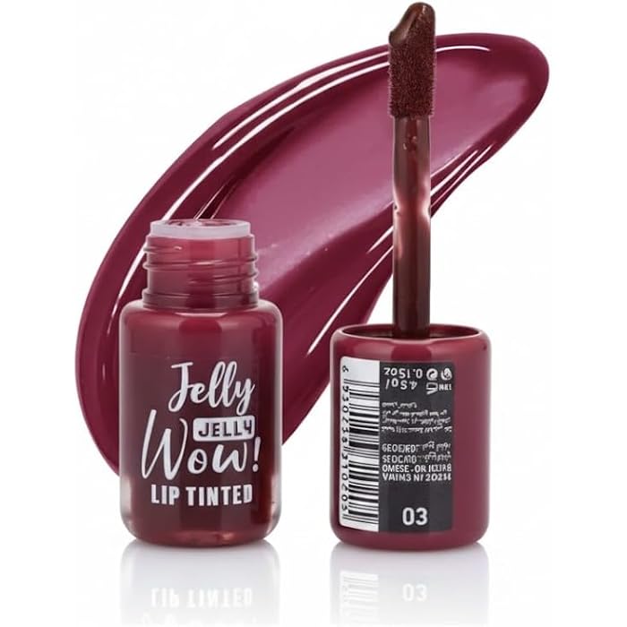 Crystal Jelly Moisturizing Lip Oil 1Pc -Hydrating Lip Gloss Set Plumping -lip Balm Long Lasting Glow Oil Lip Care -N03 - Image 1